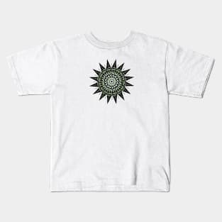 Green Mandala Kids T-Shirt